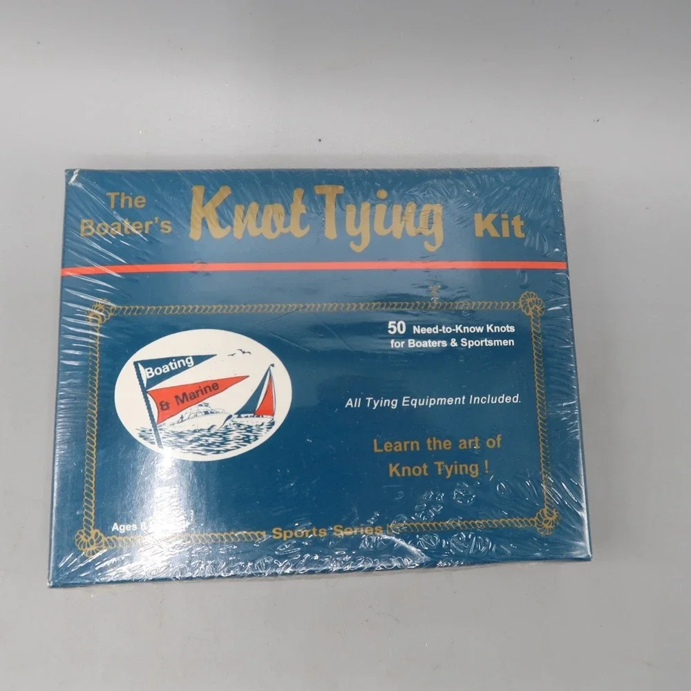 The Boater's KNOT TYING Kit Learn the art of knot tying preparedness educational